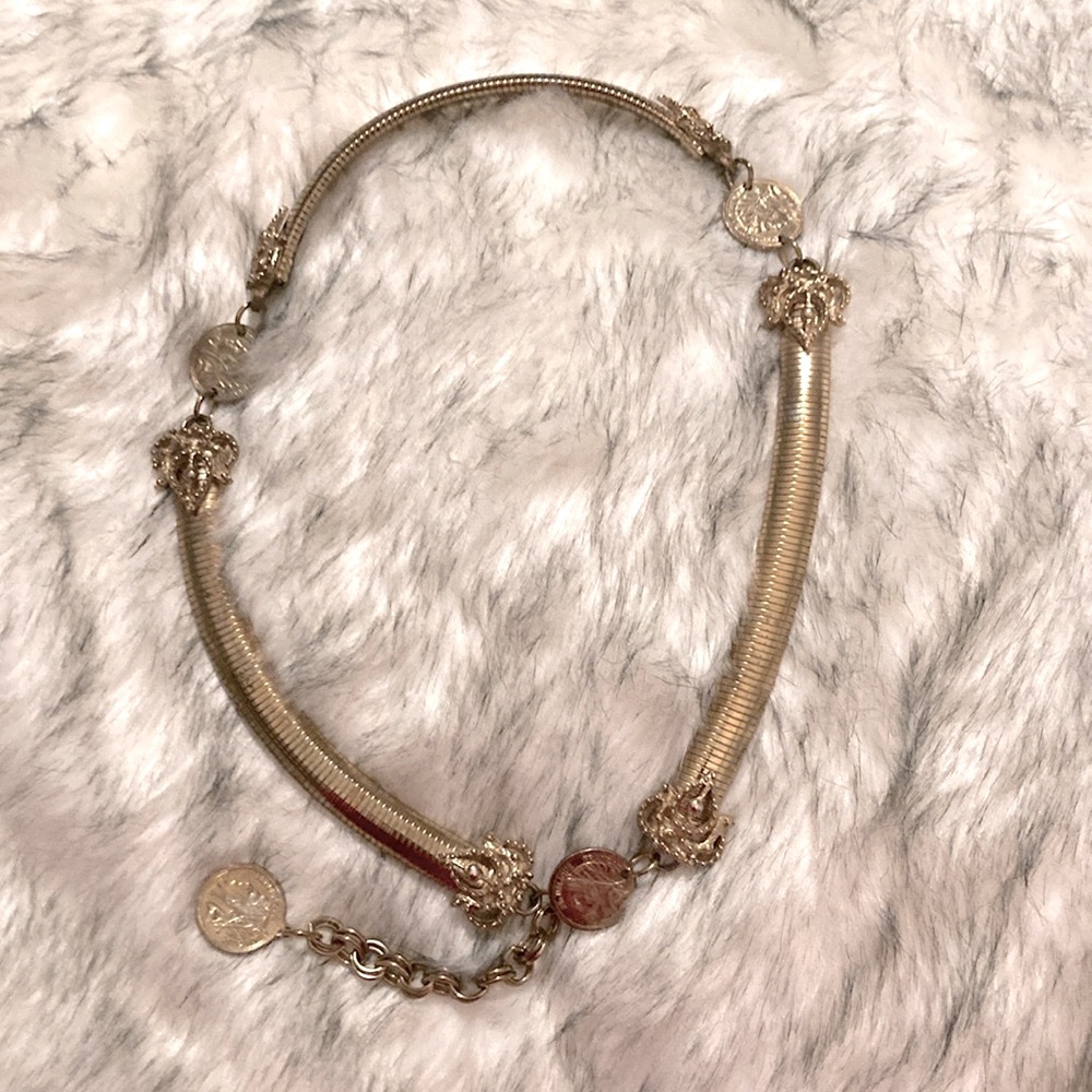 Gold Chain Costume Belt - Picture 2 of 6